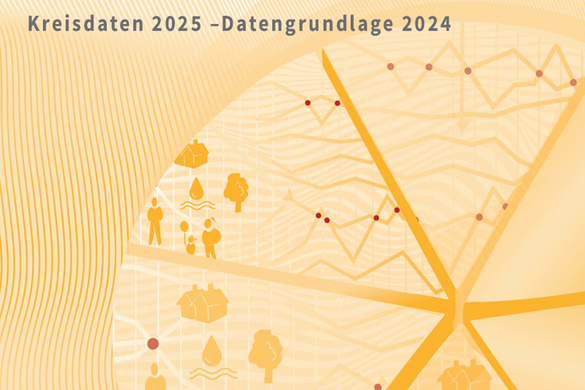 Illustration in ocker