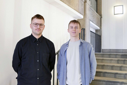 Leon Kieweg (links im Bild) und David Ritz (rechts im Bild) © Planungsverband Äußerer Wirtschaftsraum München (PV)