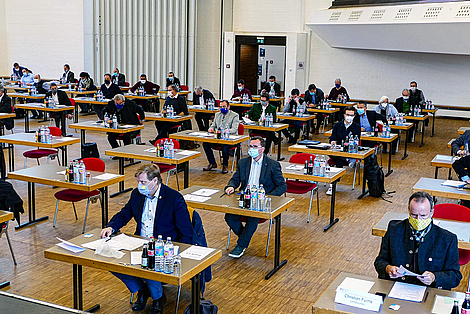 PV-Verbandsversammlung 2020 im Bürgerhaus der Stadt Garching bei München © Planungsverband Äußerer Wirtschaftsraum München (PV)