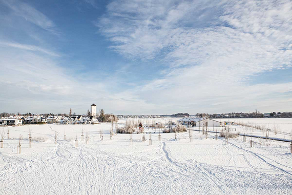 Aschheim im Winter © Gemeinde Aschheim