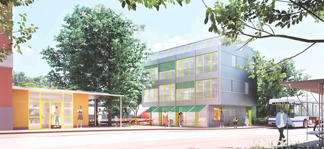 Visualisierung Gebäude