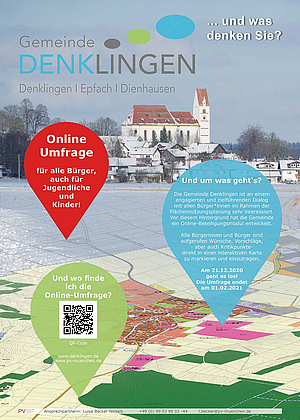 Plakat Online-Umfrage © Planungsverband Äußerer Wirtschaftsraum München (PV)