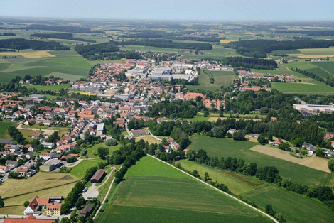 Luftbild Gemeinde Taufkirchen