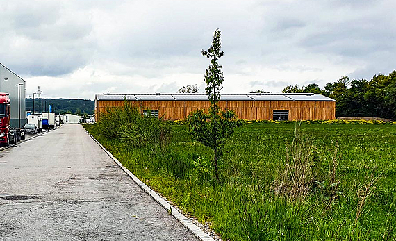 Gewerbegebiet Gelting mit Nachverdichtungspotenzial © Planungsverband Äußerer Wirtschaftsraum München (PV)