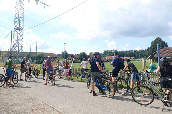 Gemeinderatsklausur per Rad