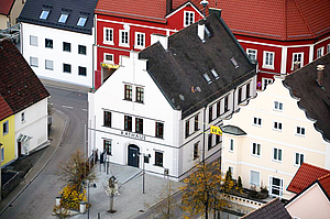 Rathausplatz von Markt Burgheim © Markt Burgheim