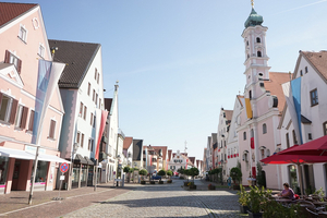 Altstadt von Aichach © Erich Echter