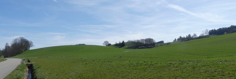 Kuppenlagen werden als Standorte für PV-Freiflächenanlagen ausgeschlossen; Langenpreising © Planungsverband Äußerer Wirtschaftsraum München (PV)